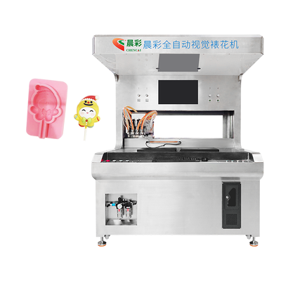 Automatic 4 Colors Stainless Steel Chocolate Decorating Machine for Candy Making