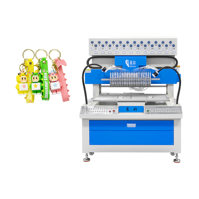 24 Colors Automatic Silicone Dispensing Machine with 0.01mm XYZ Accuracy for Energy Saving PVC Keychain Making