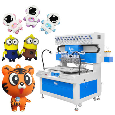 24 Colors Automatic Silicone Bracelet Dripping Machine PVC Dispensing Machine for Keychains Coin Purse Crafts