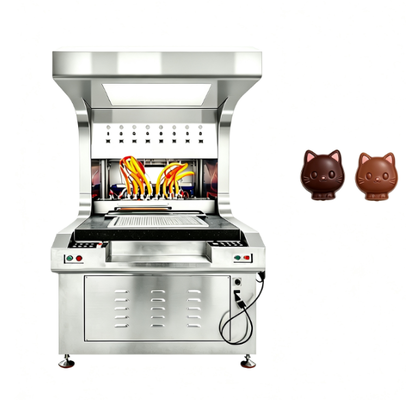 Stainless Steel 8 Colors Automatic Chocolate Decorating Machine with 1200mm/s Speed for Candy and Jam Dripping